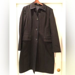 Banana Republic black dress coat